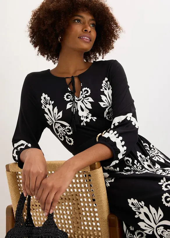 Robe douce en jersey viscose, bonprix