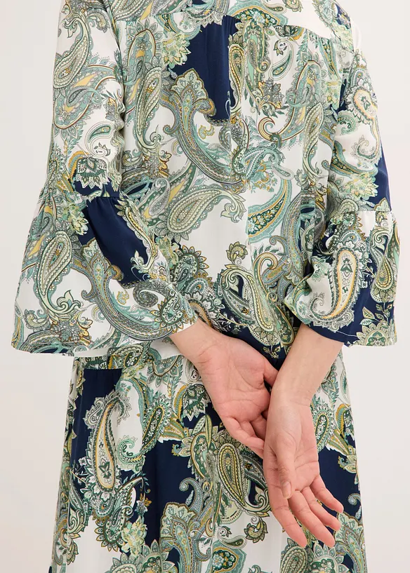 Robe longue et fluide en viscose, bonprix