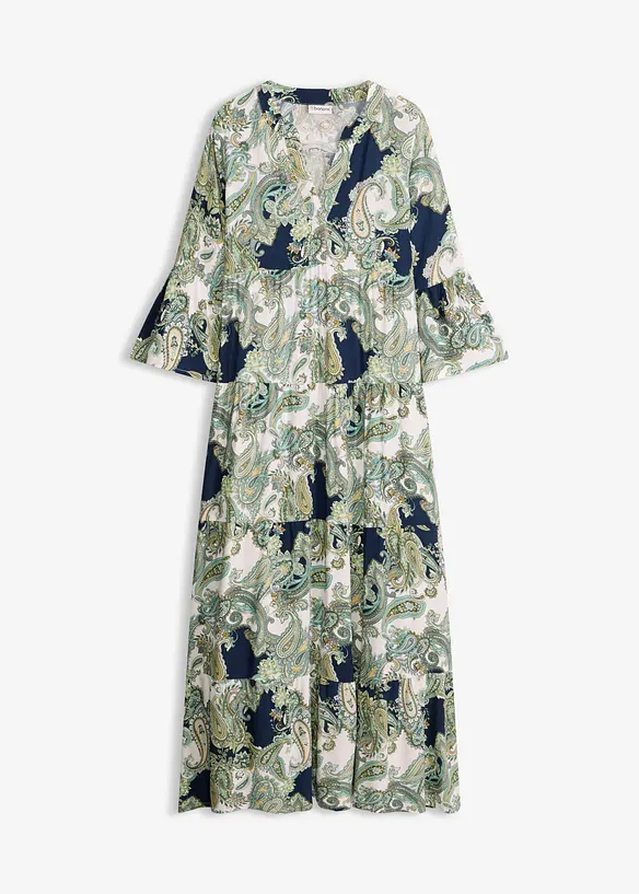 Robe longue et fluide en viscose, bonprix