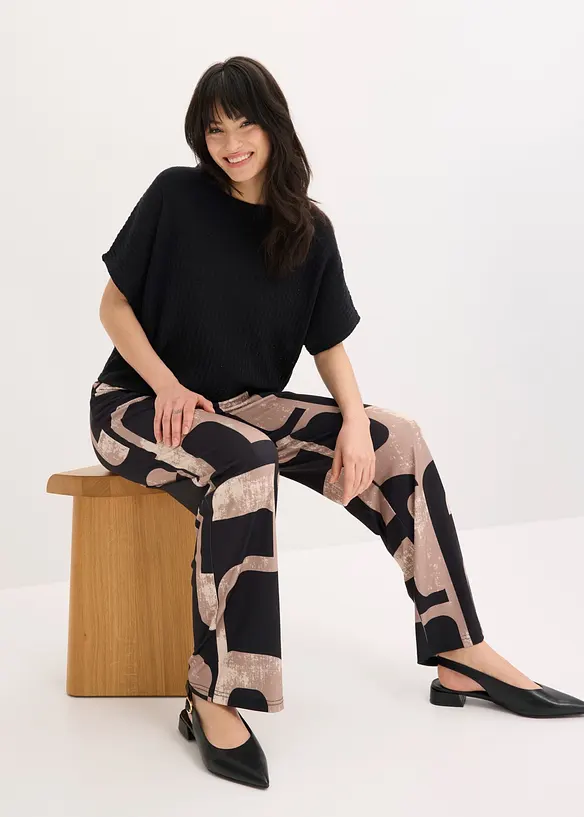 Pantalon en jersey, bonprix