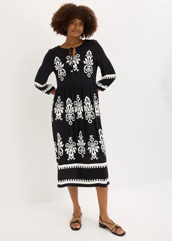 Robe douce en jersey viscose, bonprix
