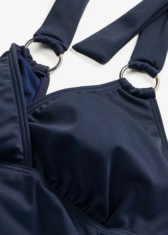 Maillot 1 pi&egrave;ce dos nu avec anneaux, bonprix