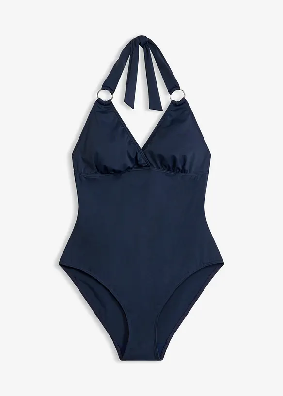 Maillot 1 pi&egrave;ce dos nu avec anneaux, bonprix