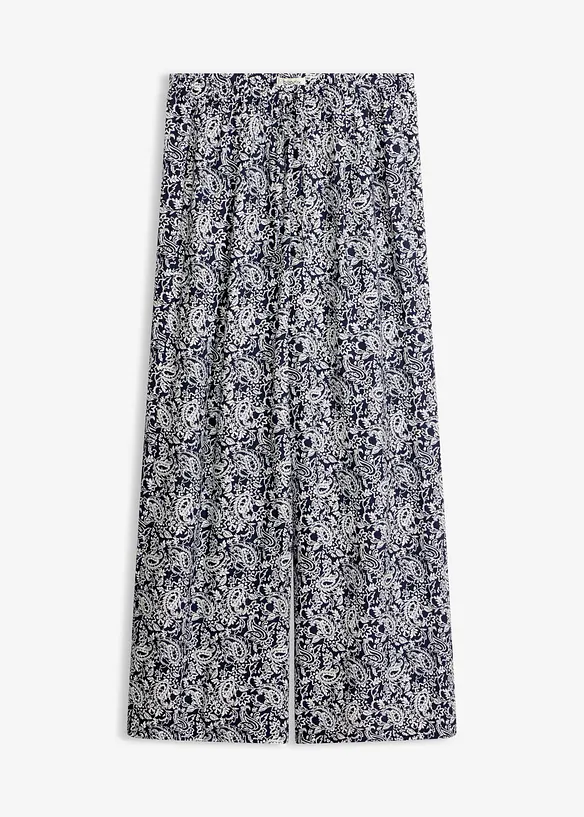 Pantalon &agrave; taille &eacute;lastiqu&eacute;e, bonprix