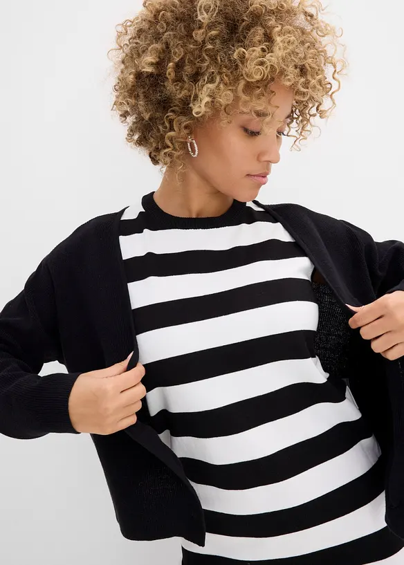 Robe en maille, bonprix