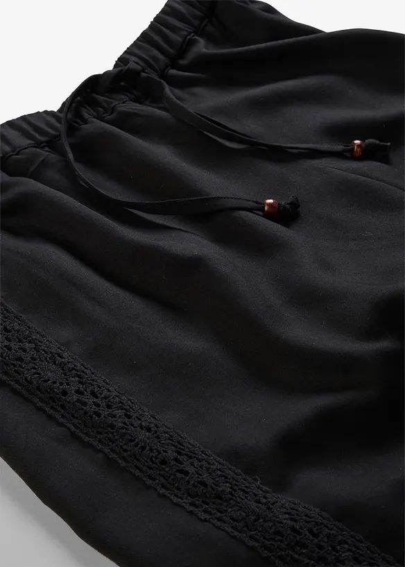 Pantalon large en viscose fluide, bonprix