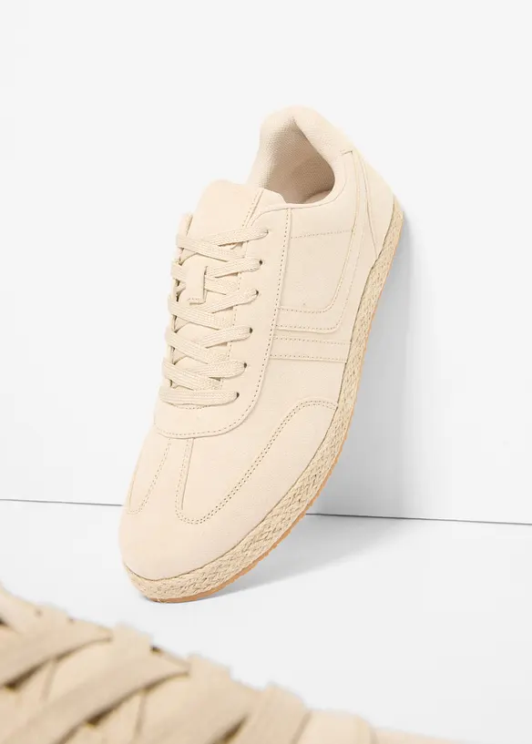 Sneakers avec semelle en raphia, bonprix