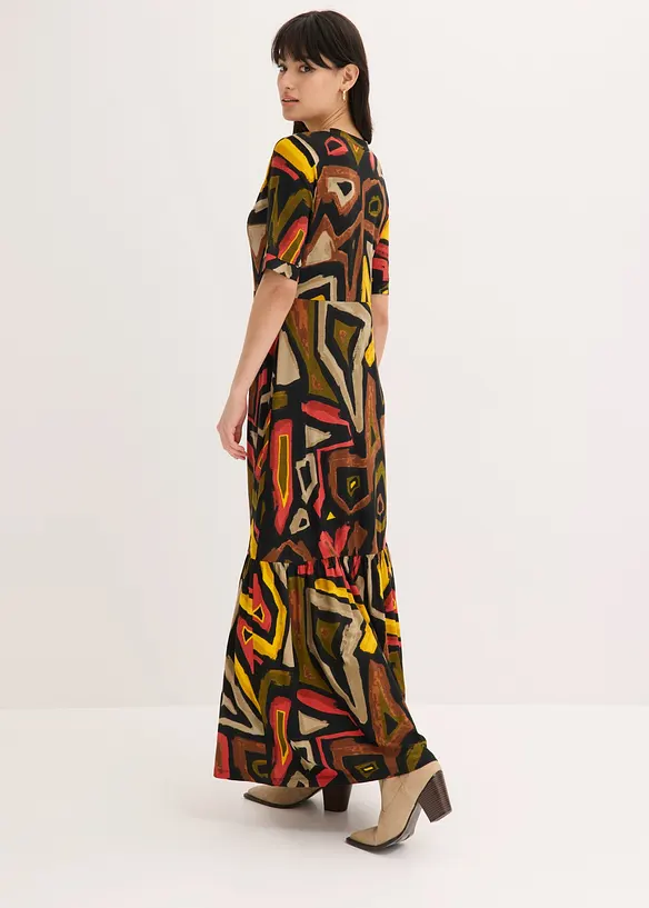 Robe longue en jersey viscose, bonprix