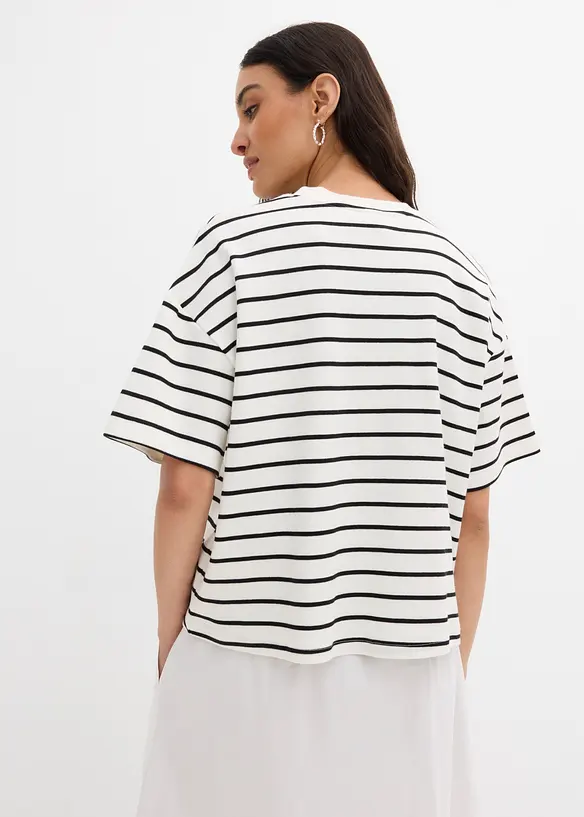 T-shirt ray&eacute; 100% coton, bonprix