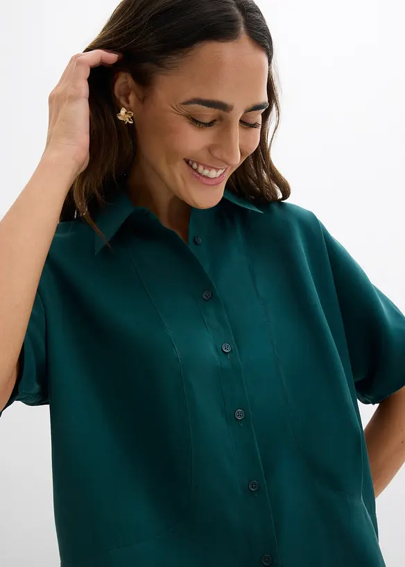 Chemisier &agrave; manches chauve-souris, bonprix