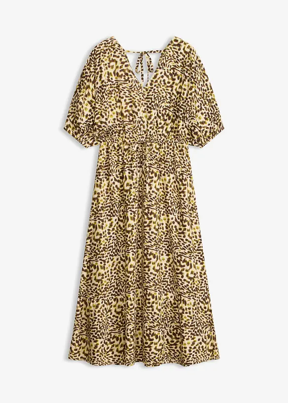 Robe midi en viscose fluide, bonprix