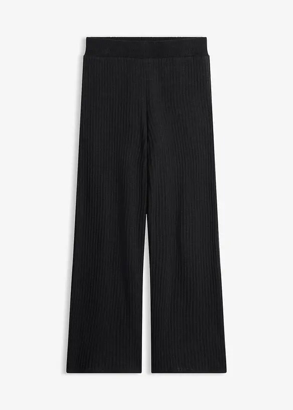 Pantalon l&eacute;ger en maille, bonprix