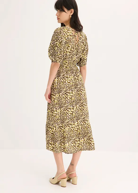 Robe midi en viscose fluide, bonprix