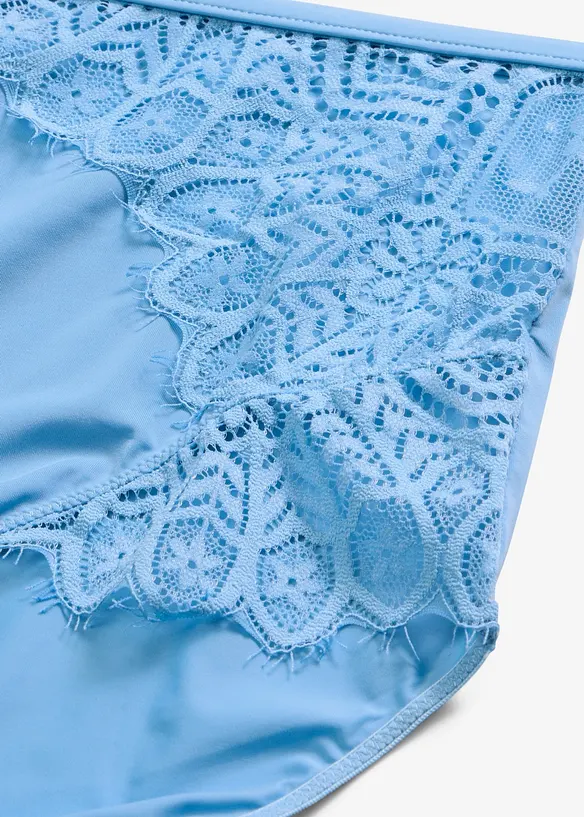 Slip taille haute avec dentelle orientale, bonprix