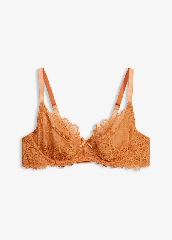 Soutien-gorge &agrave; armatures et dentelle orientale, bonprix