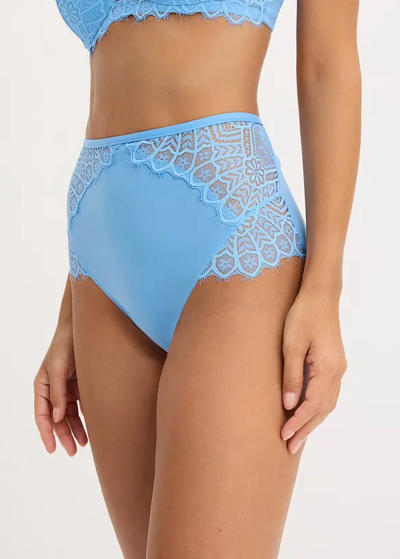 Slip taille haute avec dentelle orientale, bonprix
