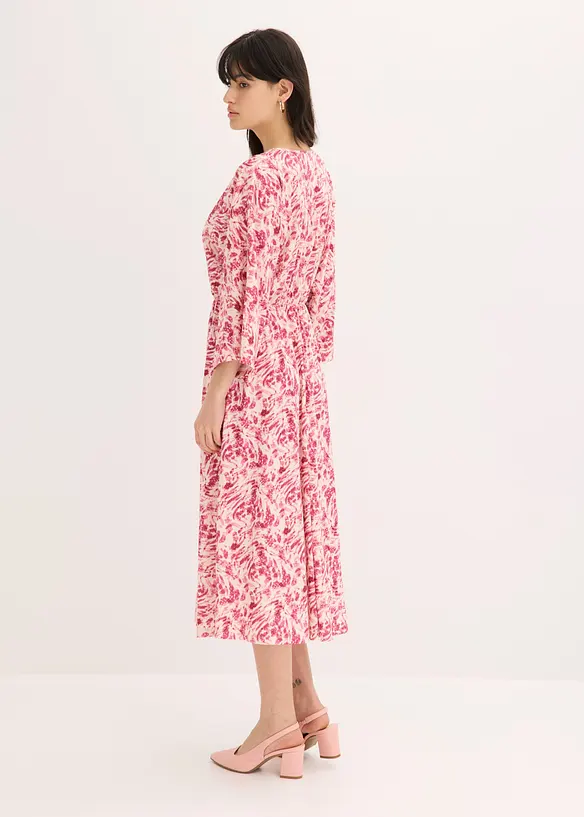 Robe en jersey avec dentelle, bonprix