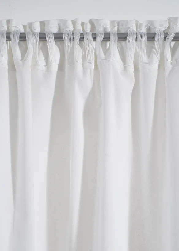 Rideau en coton (1&nbsp;pce), bonprix