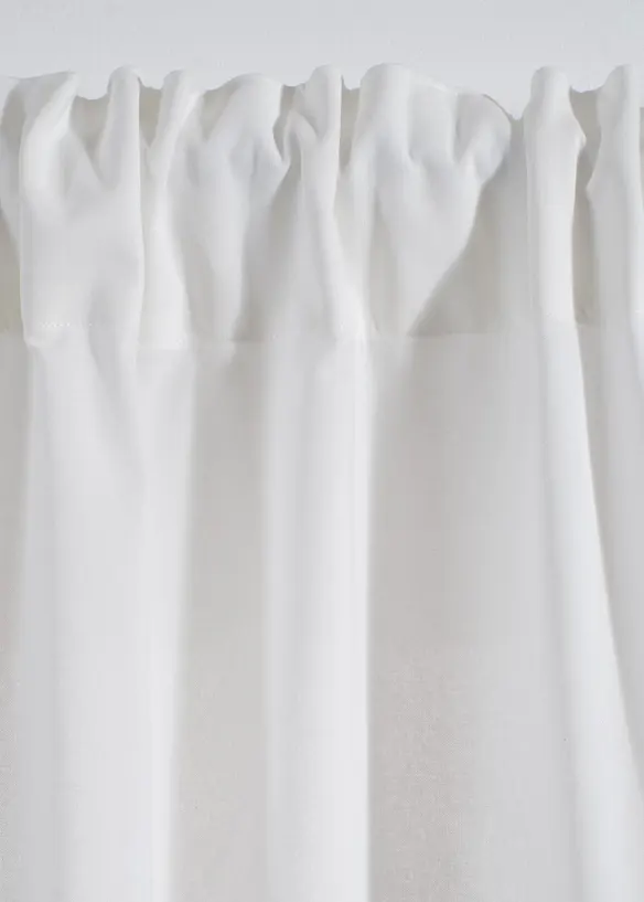 Rideau en coton (1&nbsp;pce), bonprix