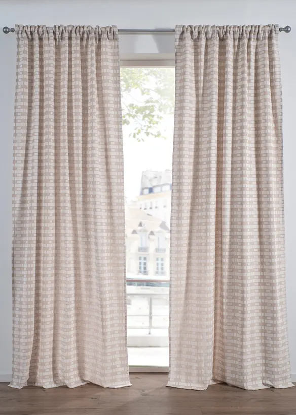 Panneau en jacquard coton (1 pce), bonprix