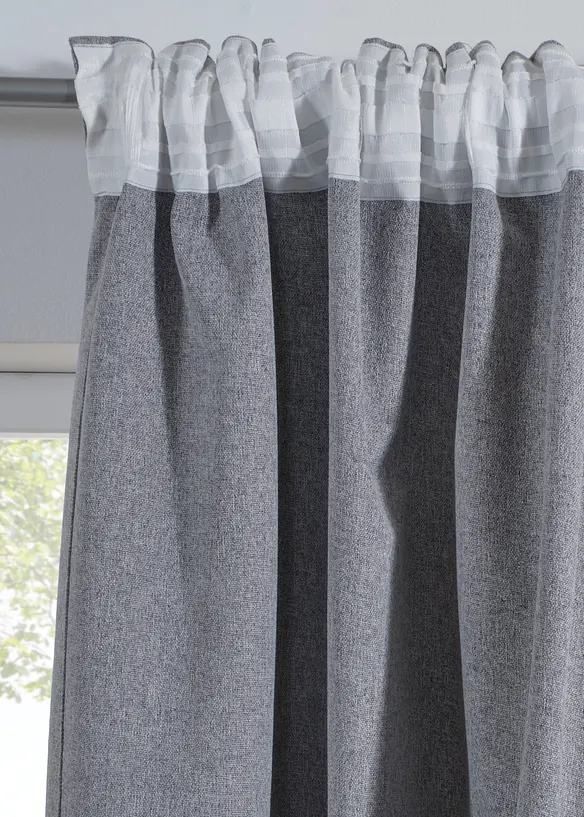 Rideau occultant &agrave; rev&ecirc;tement int&eacute;rieur (1&nbsp;pce), bonprix