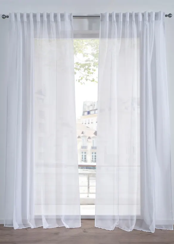 Voilage textur&eacute; en diverses tailles (1&nbsp;pce), bonprix