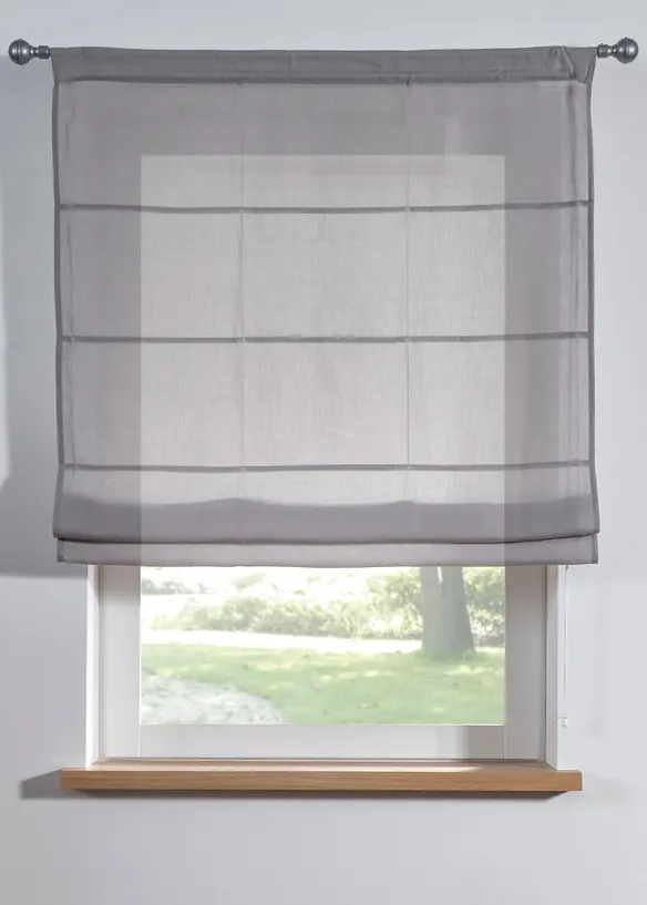 Store pliss&eacute; uni, dans diverses tailles, bonprix