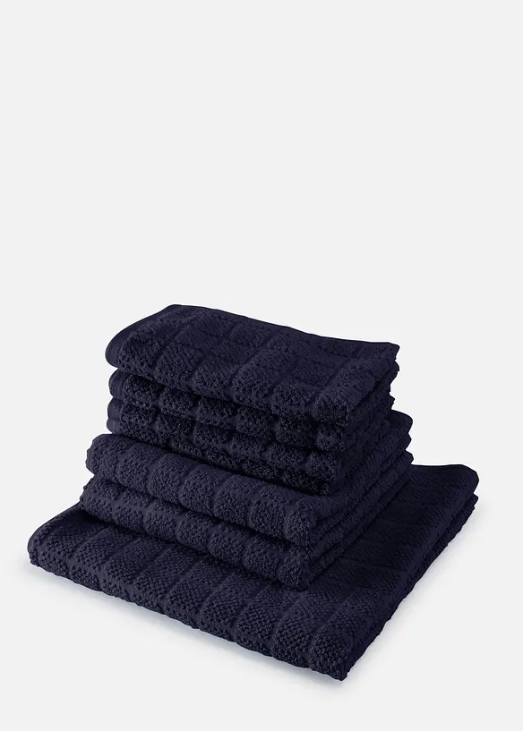 Serviette de toilette motif phare, bonprix