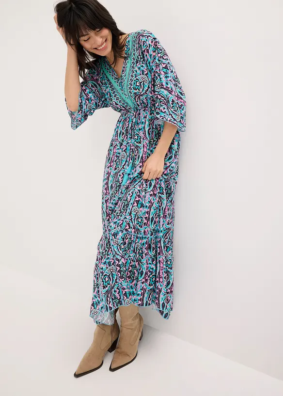 Robe longue en viscose fluide, bonprix