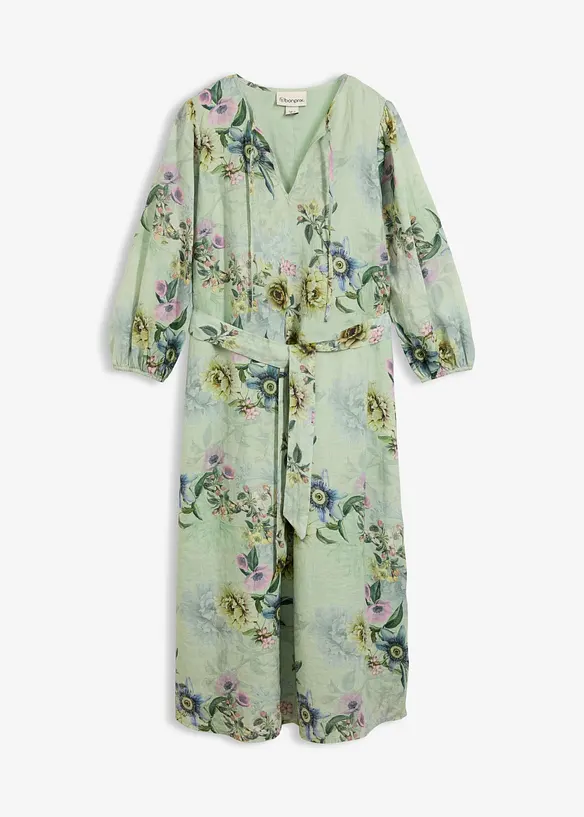 Robe longue en ramie, bonprix