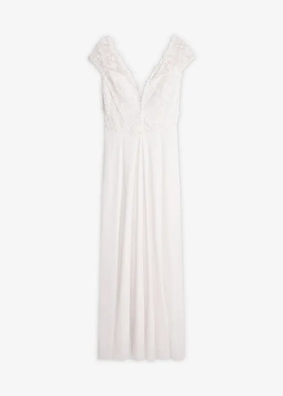 Robe de mari&eacute;e &agrave; dentelle, bonprix