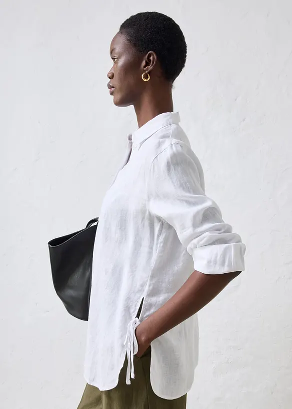 Chemisier 100&nbsp;% lin, bonprix