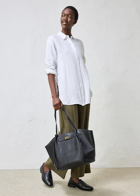 Chemisier 100&nbsp;% lin, bonprix