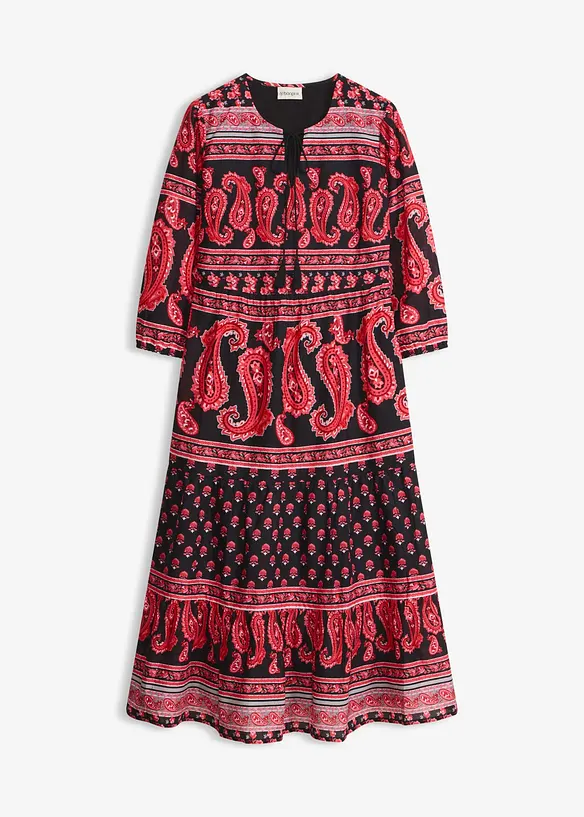 Robe midi 100% coton, bonprix