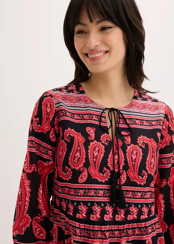 Robe midi 100% coton, bonprix