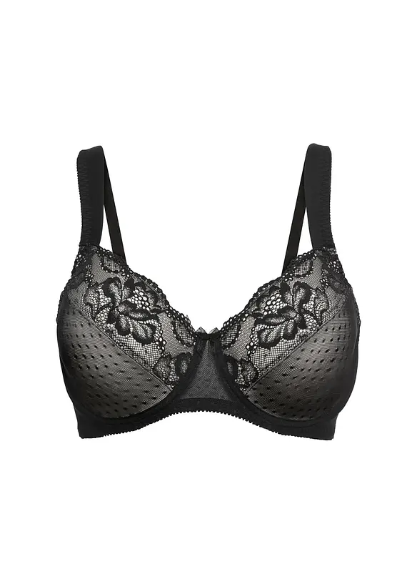 Soutien-gorge minimiseur &agrave; bretelles rembourr&eacute;es, bonprix