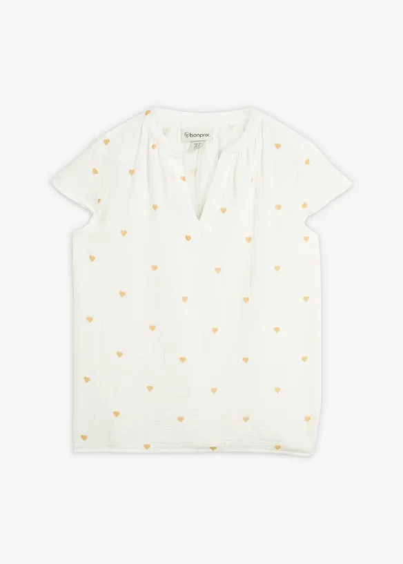 Tunique en gaze de coton, bonprix