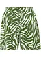 imprimé zébré vert forêt/blanc cassé