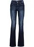 Jean bootcut taille mi-haute, extensible, bonprix