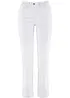 Pantalon droit et extensible, taille mi-haute, bonprix
