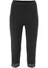 Legging 3/4 avec dentelle, bonprix
