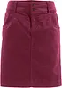 Jupe en velours côtelé extensible, bonprix