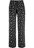 Pantalon palazzo en viscose extensible, bonprix