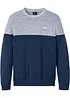 Pull en fine maille effet color block, bonprix
