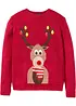 Pull avec motif de Noël, bonprix