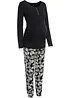 Pyjama d’allaitement en coton extensible, bonprix