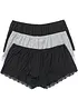Lot de 3 shorties en viscose, bonprix
