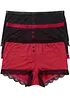 Lot de 3 boxers femme microfibre, bonprix