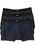 Lot de 3 boxers coton, bonprix