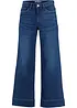 Jupe-culotte 7/8 en jean extensible ultra-doux, bonprix